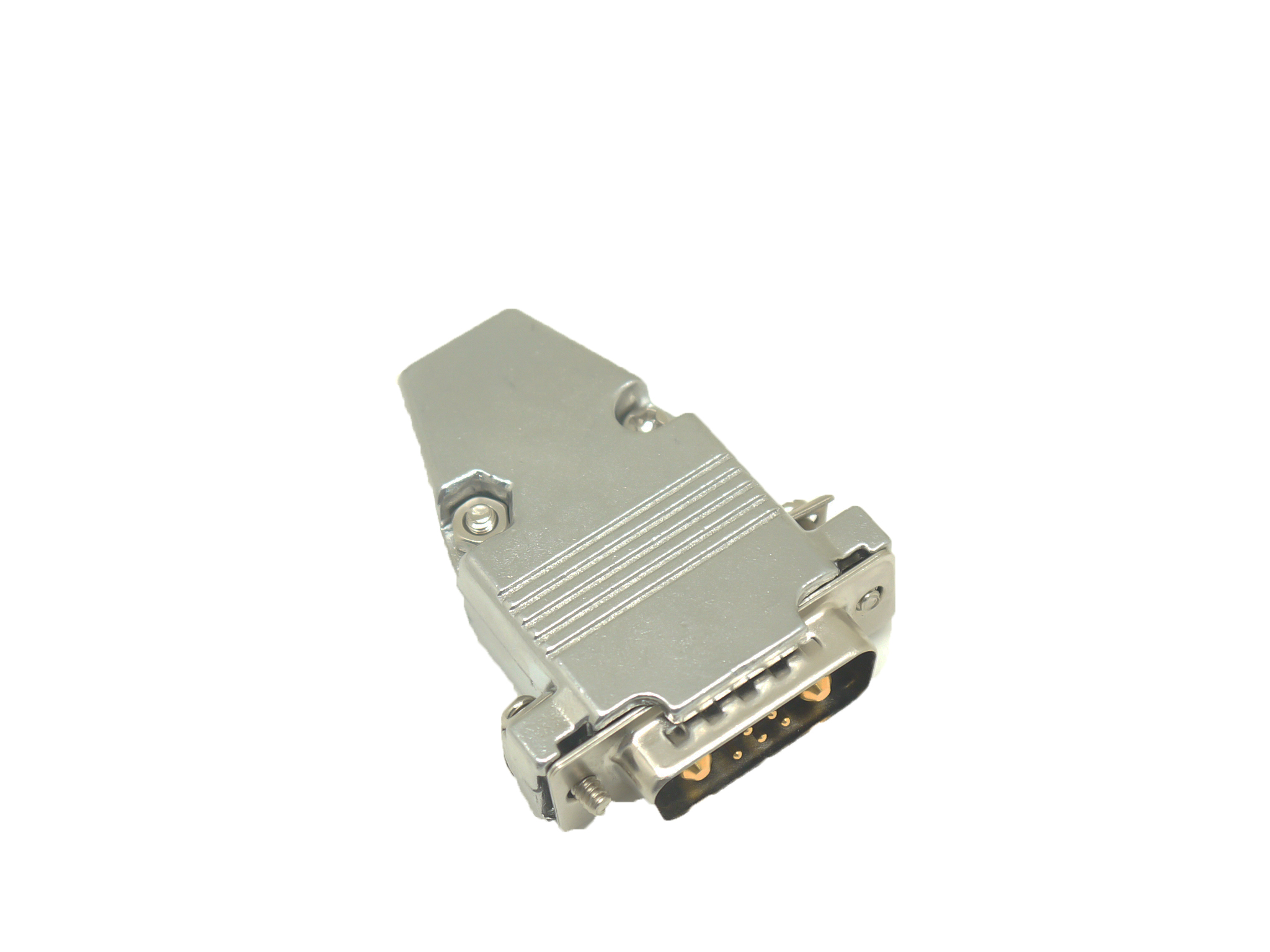 D-SUB 15p 26p 5W5 4W4 7W2 connector zinc alloy plated nickel metal hood