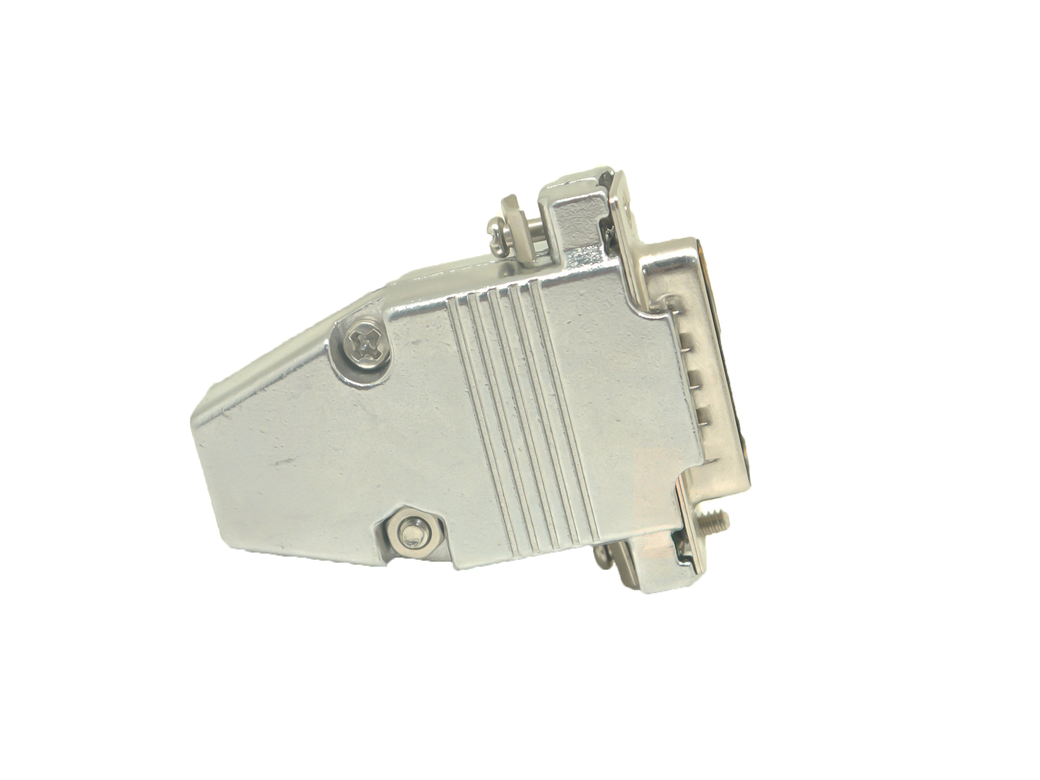 D-SUB 15p 26p 5W5 4W4 7W2 connector zinc alloy plated nickel metal hood