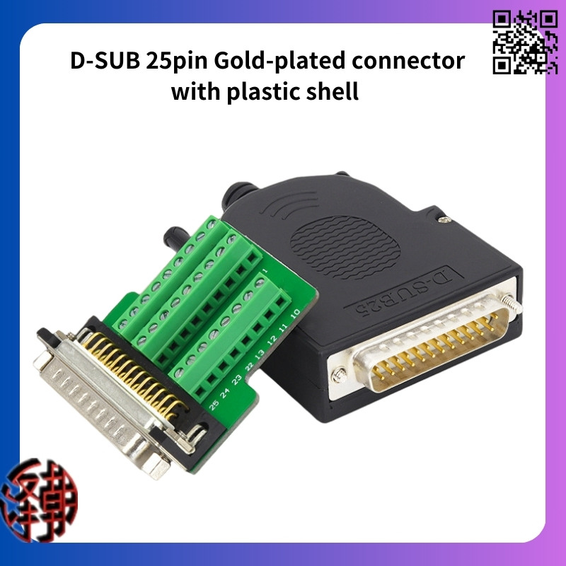 DB9 D-Sub Solderless Breakout Terminal Block Connector DIY Kit DB15 DB25 HDB 26P VGA15p 