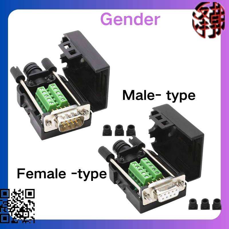 DB9 D-Sub Solderless Breakout Terminal Block Connector DIY Kit DB15 DB25 HDB 26P VGA15p 