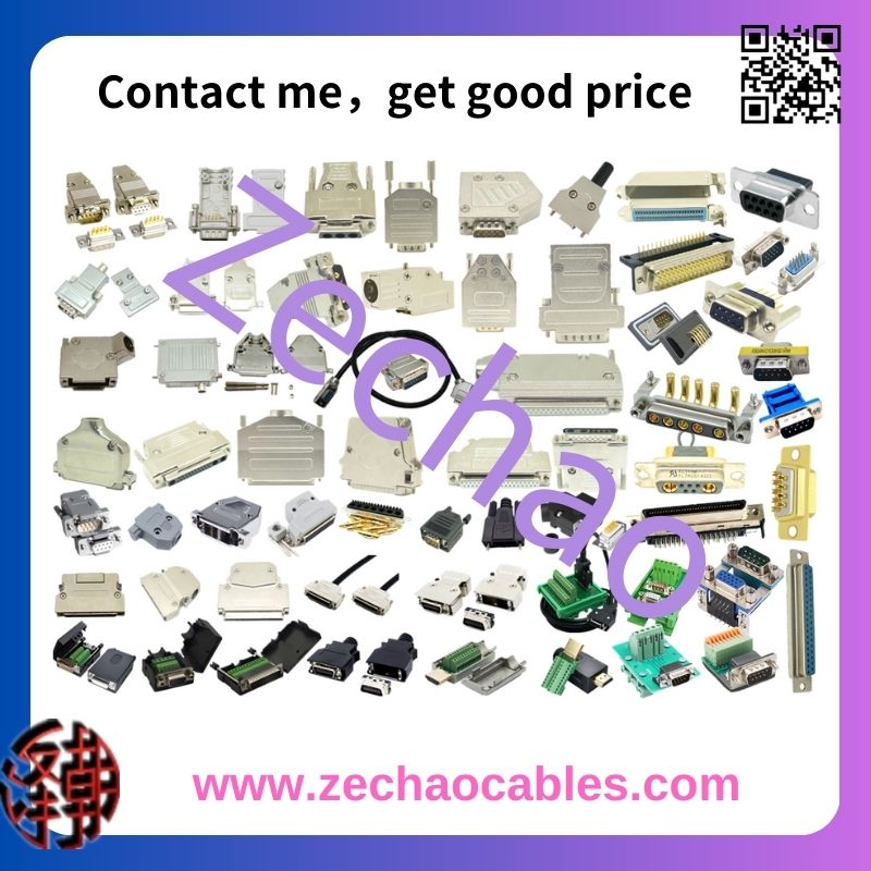 ZeChao customizes the industrial equipment cables and camera cables you need